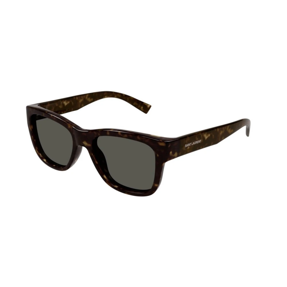Saint Laurent Women's Grey Classic Havana Sunglasses With Lenses
