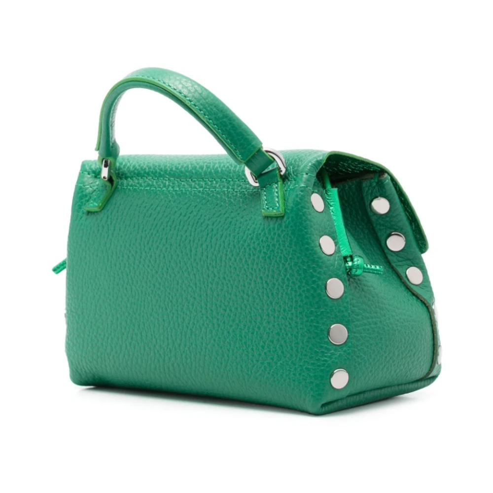 Zanellato Groene Twist-Lock Schoudertas Green Dames