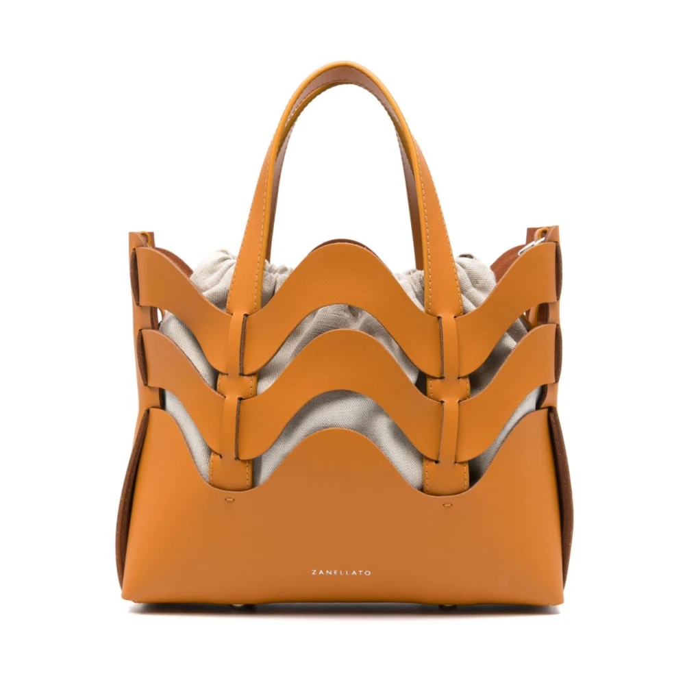 Zanellato Stijlvolle Medium Tote Tas Orange Dames