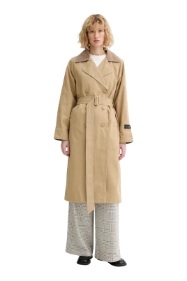 Bree Classic Lång Trenchcoat