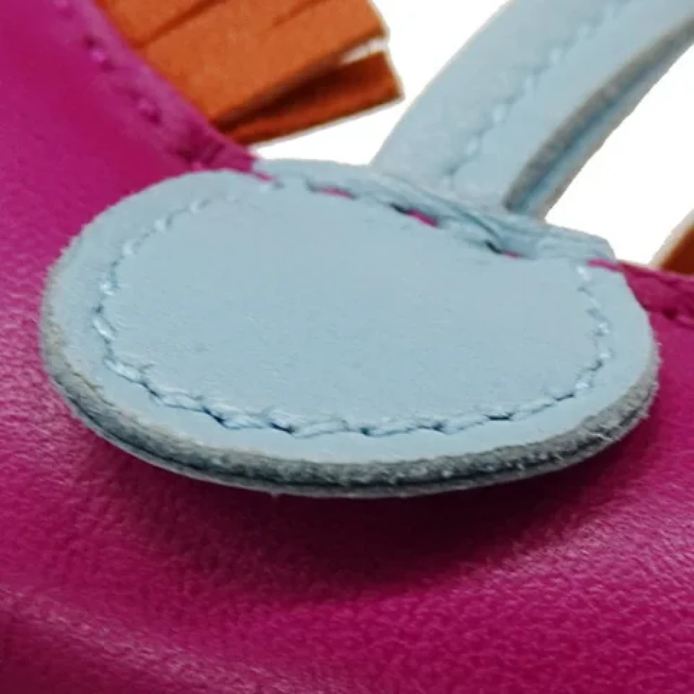 Hermès Vintage Pre-owned Fabric key-holders Pink Dames
