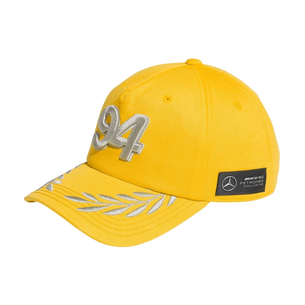 Adidas Donna Arancione Cappellino Da Corsa Ricamato Con Logo Originals X Bad Bunny X Mercedes Amg Petronas F1 Team Kd7596 Cm - Immagine 3