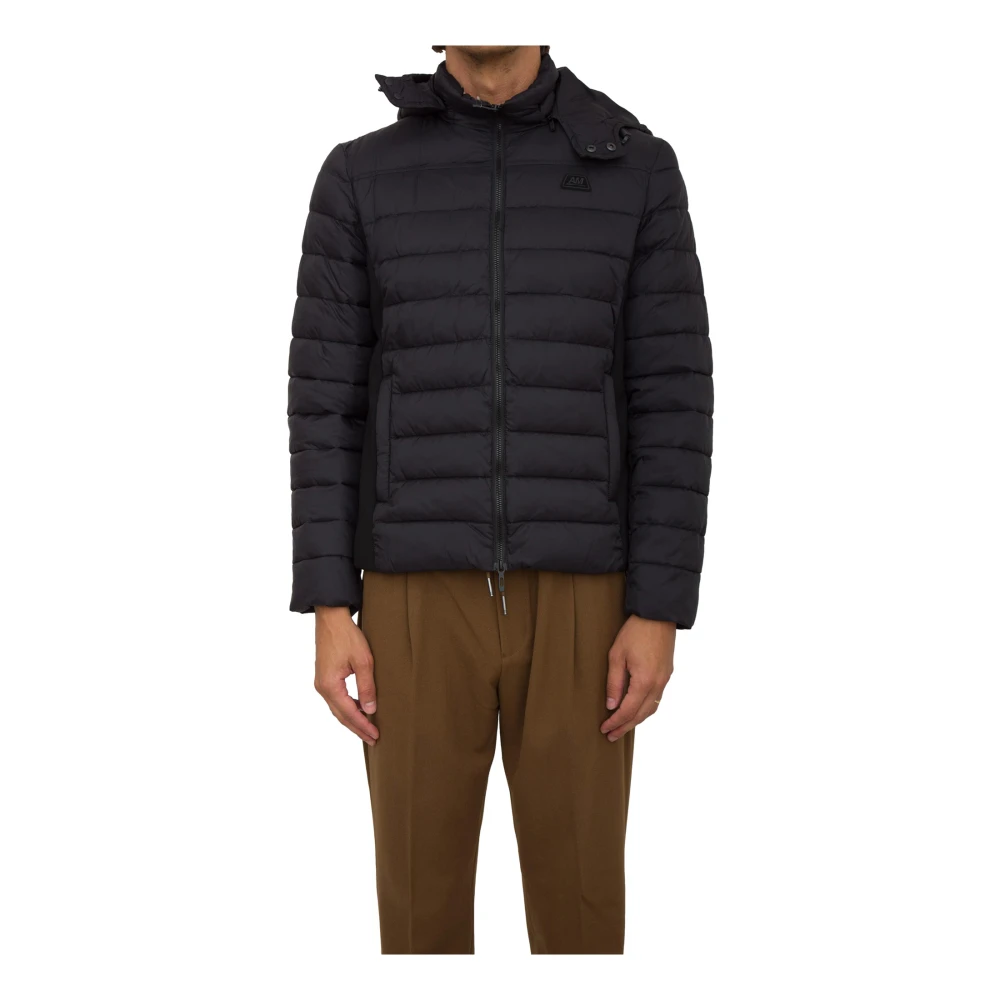 Antony Morato Zwarte Schouderkap Black Heren
