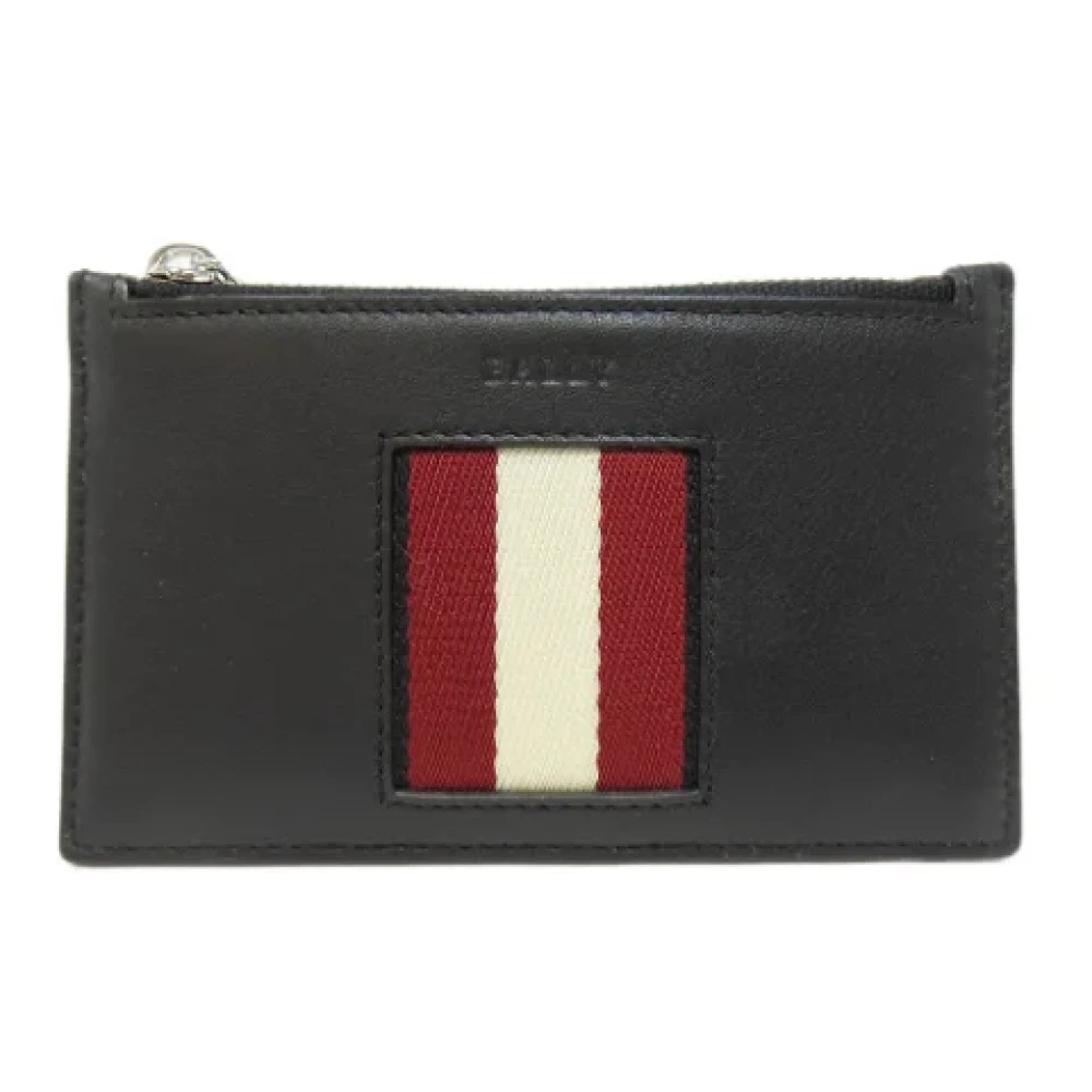 Bally Pre-owned Leather wallets Black Dames