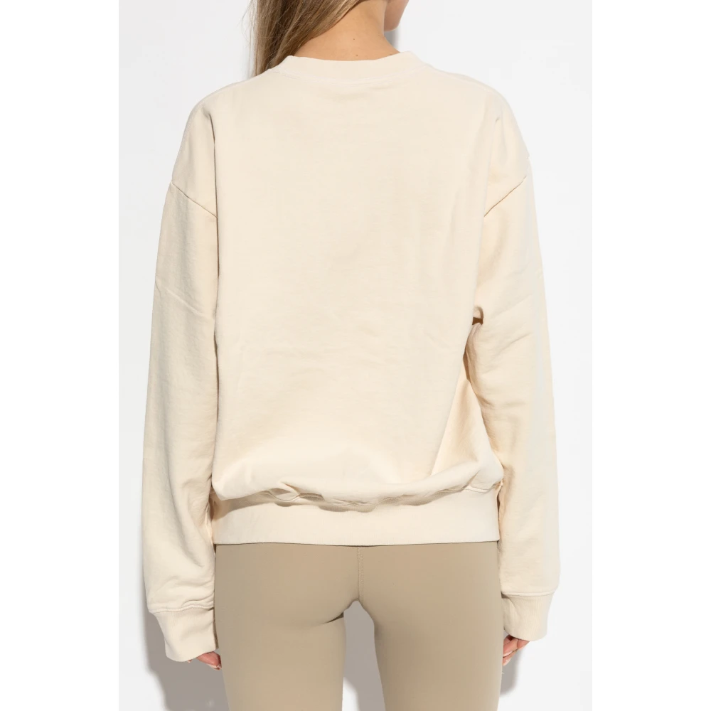 Sporty & Rich Gedrukte sweatshirt Beige Dames