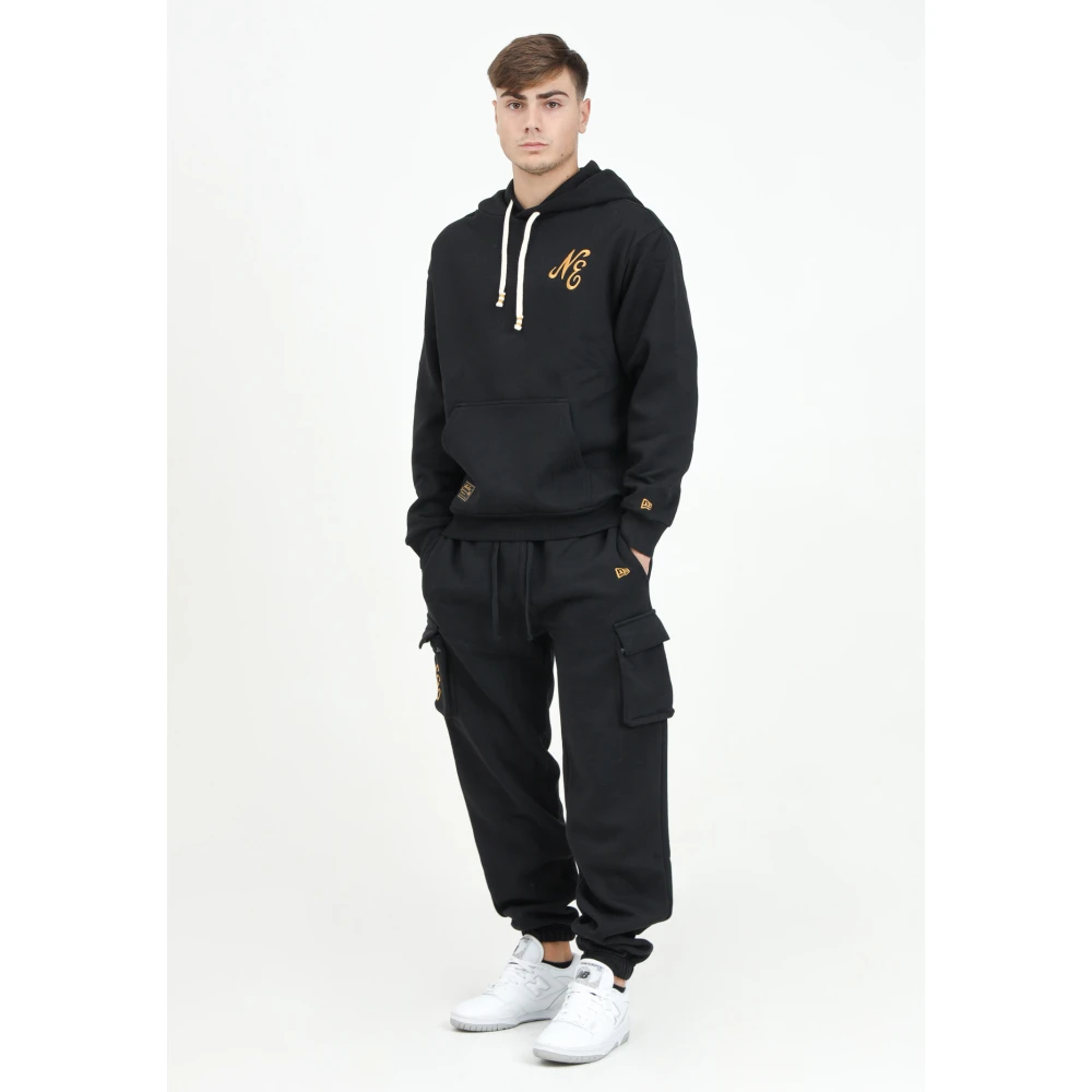 new era Cargo Sportieve Broek Zwart Black Heren