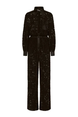 Silkesblommig Jumpsuit