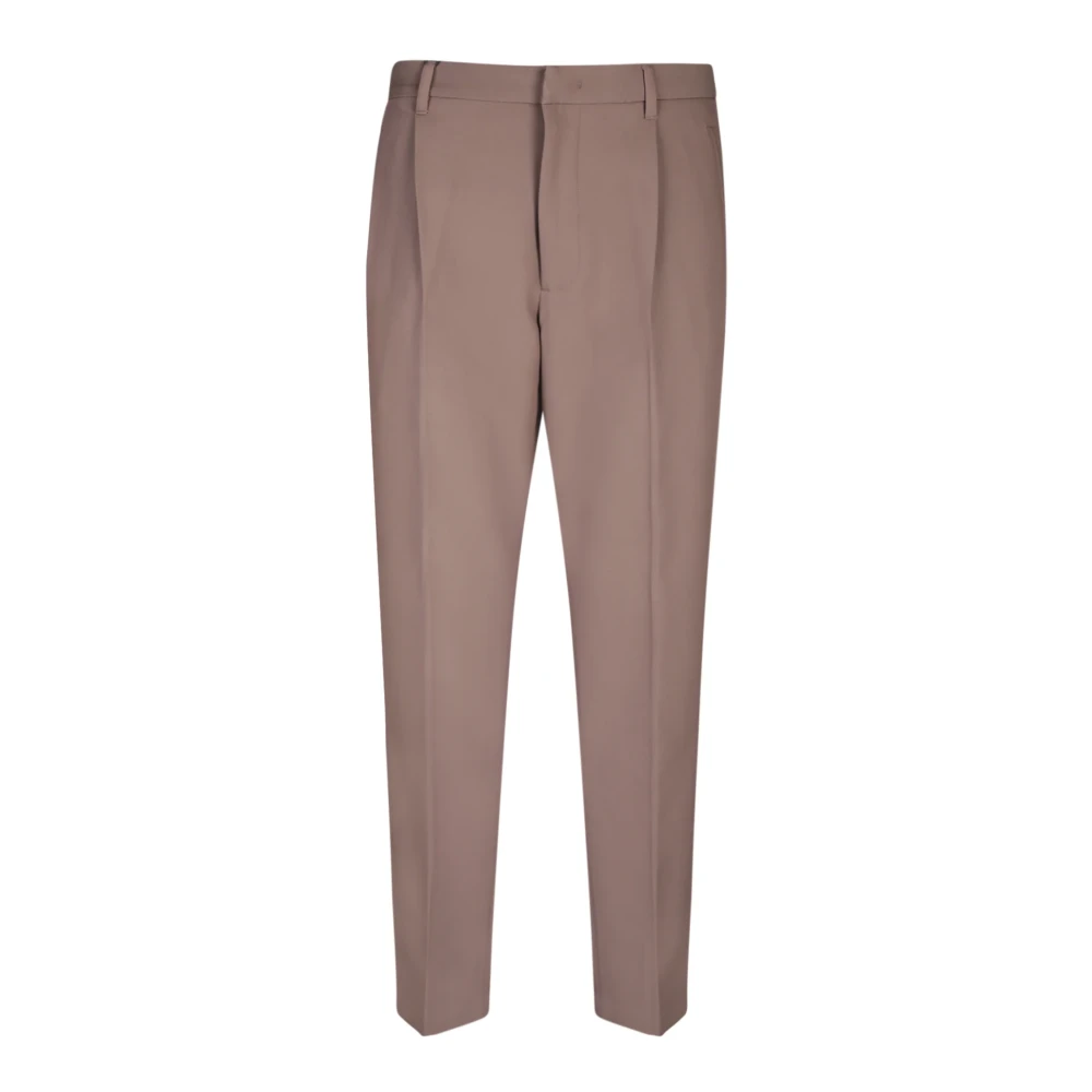 Emporio Armani Men's Brown Chinos, 2XL, Chinos