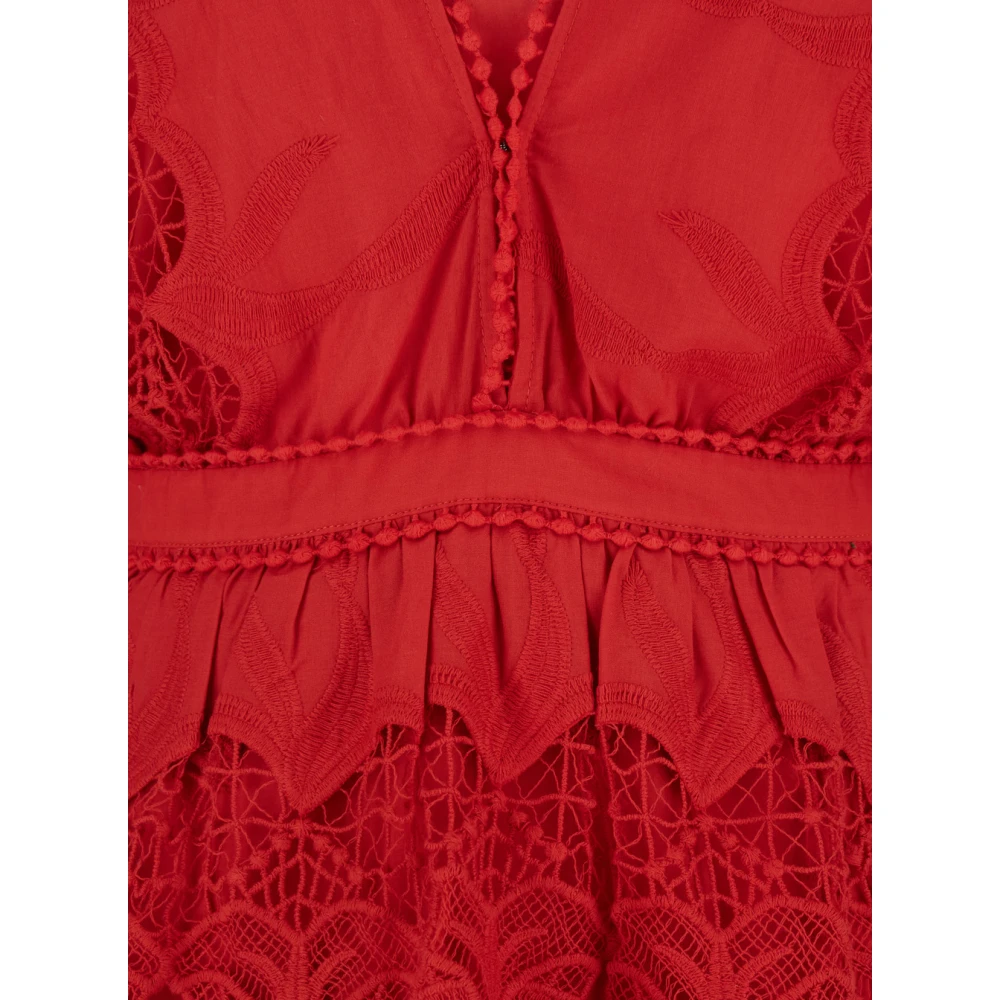 Farm Rio Short Dresses Red Dames