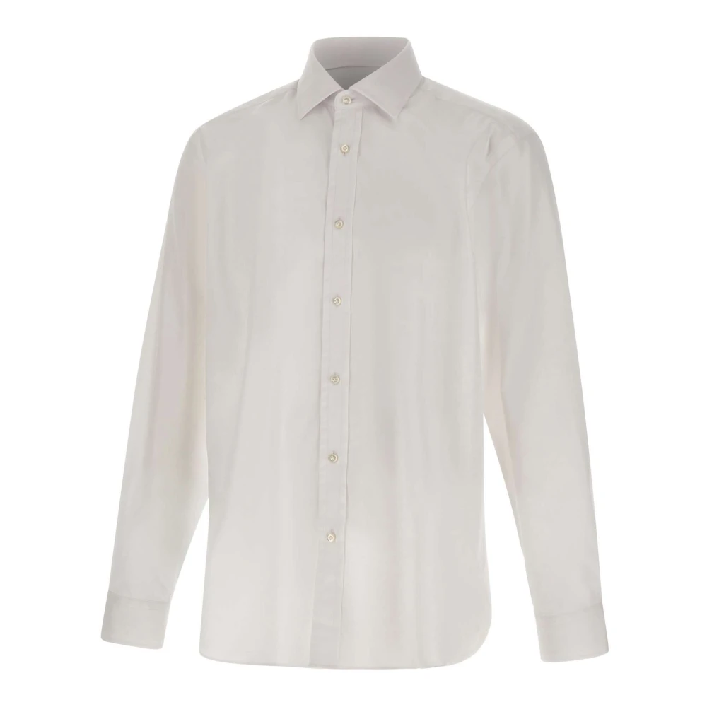 Boss Uomo Bianco - Camicia A Maniche Lunghe In Cotone - Shirts - Xl - Immagine 3