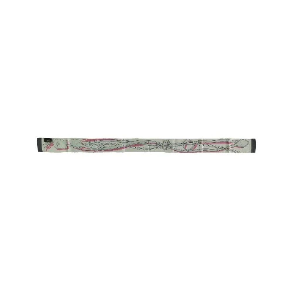 Louis Vuitton Vintage Pre-owned Fabric scarves Gray Dames
