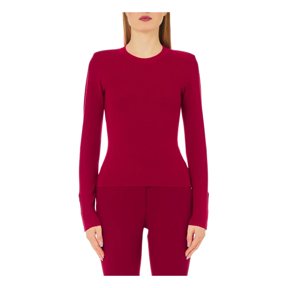 Blugirl Stijlvolle Sweaters Collectie Red Dames