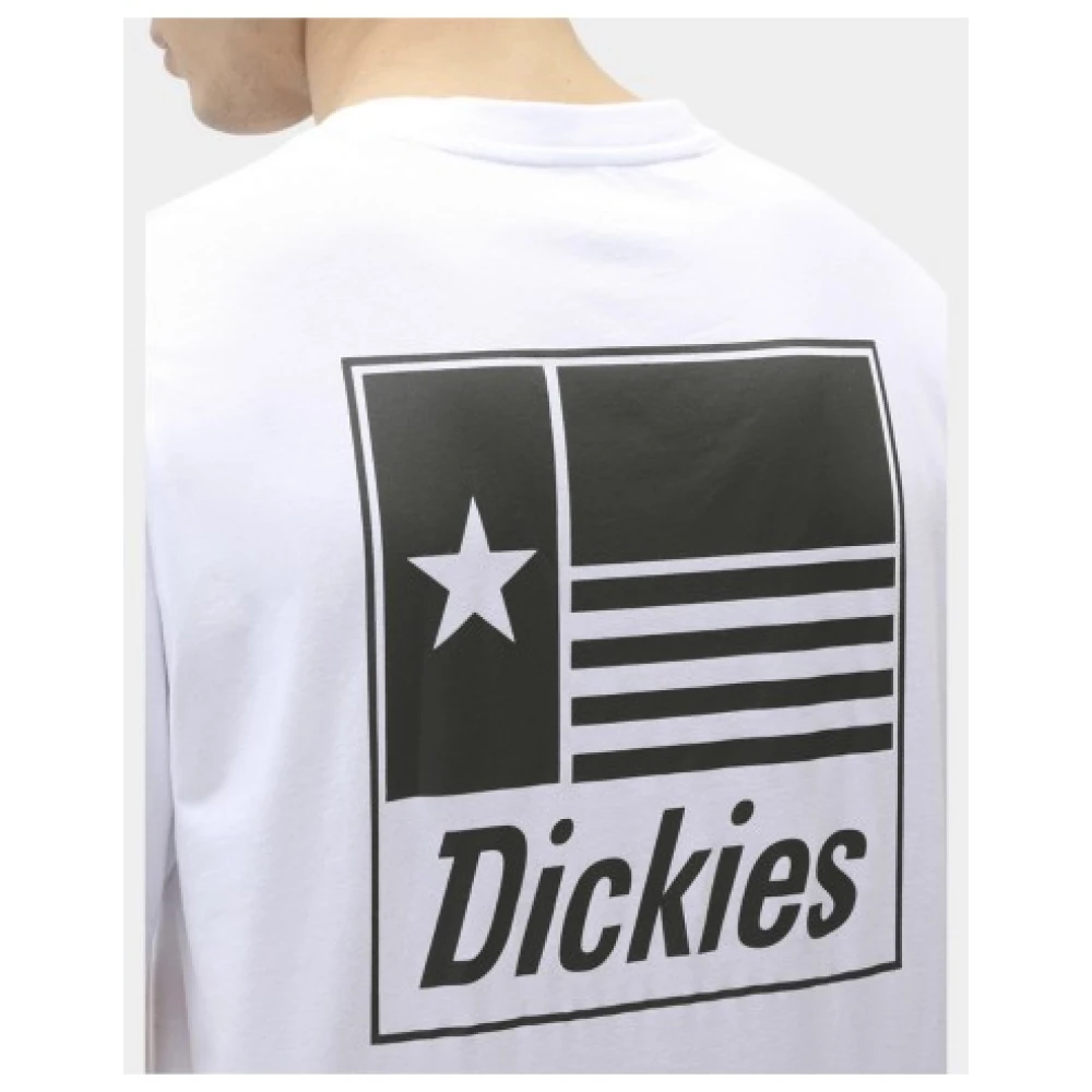 Dickies Heren T-shirt van 100% katoen White Heren