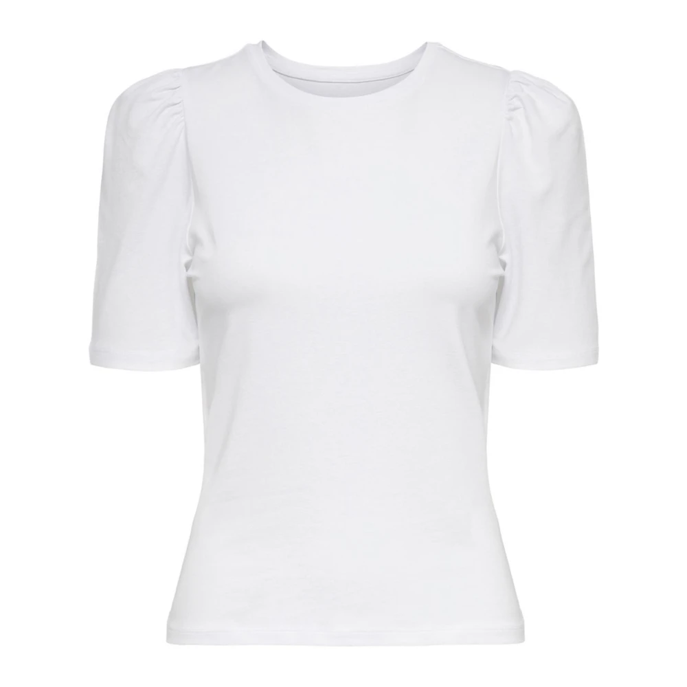 Only White Cotton T-Shirt - IT38|XS - Image 3