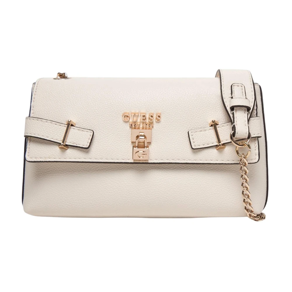 Guess Women's Beige Yesba Convertible Xbody Flap