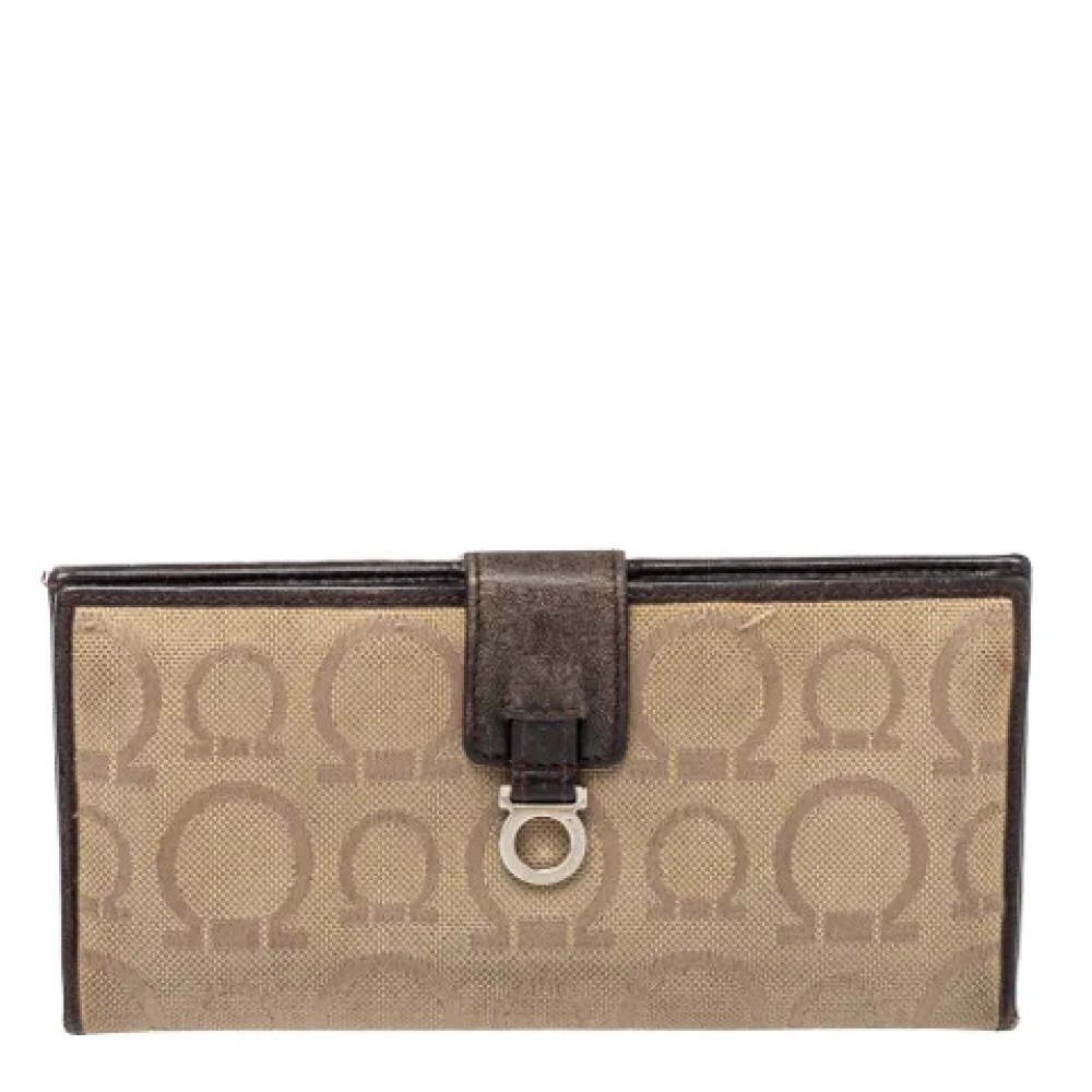 Pre-owned > Pre-owned Accessories > Pre-owned Wallets - - Salvatore Ferragamo Pre-owned - Modalova
