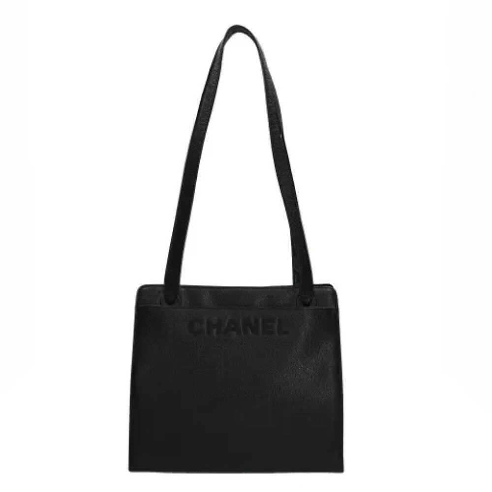 Chanel Vintage Pre-owned Fabric chanel-bags Black Dames