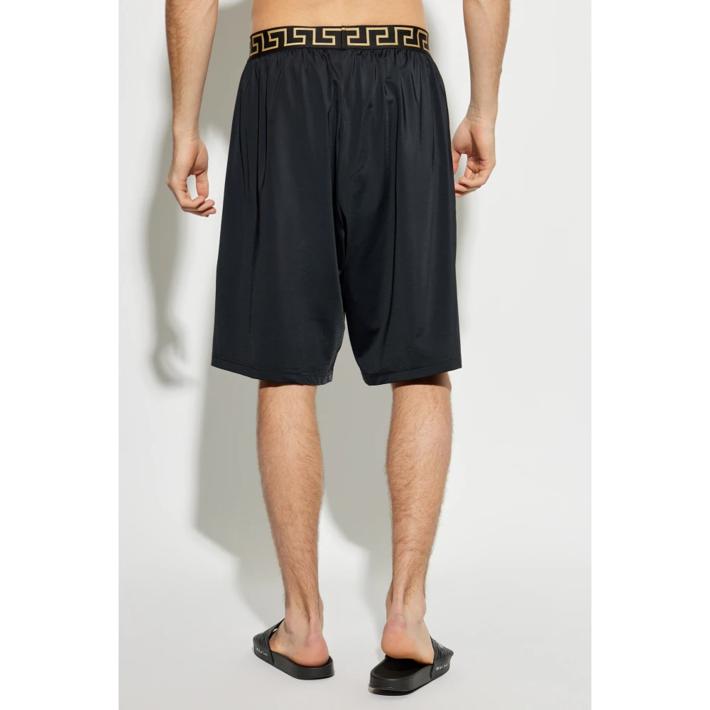 Versace Shorts Black Heren