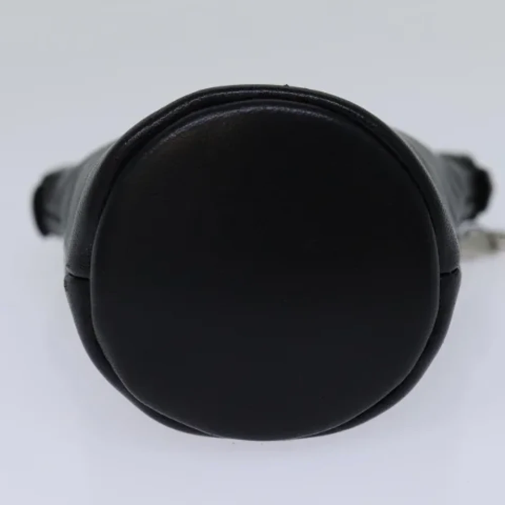 Prada Vintage Pre-owned Leather prada-bags Black Dames