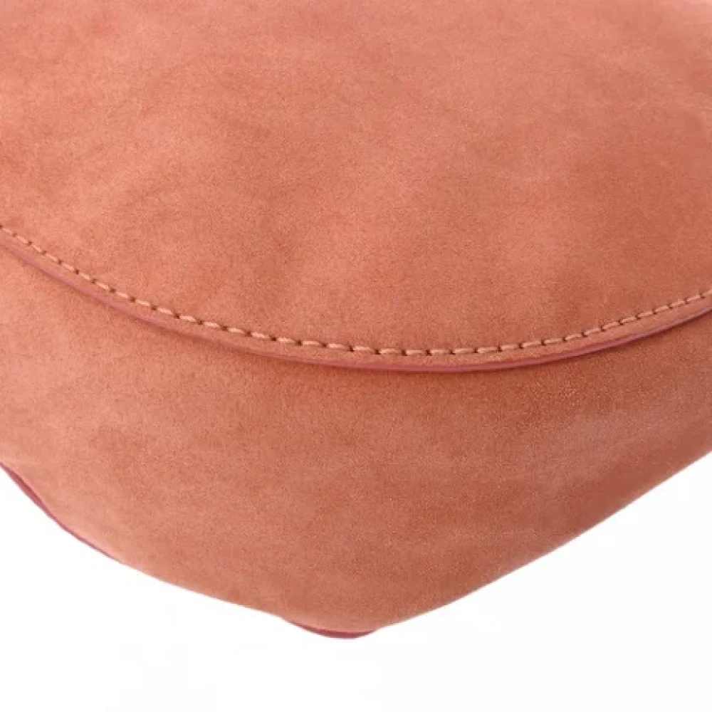 Jimmy Choo Pre-owned Suede shoulder-bags Pink Dames