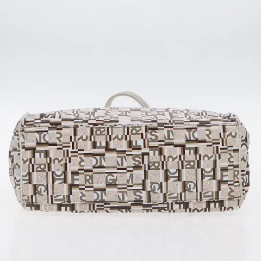 Salvatore Ferragamo Pre-owned Leather handbags White Dames