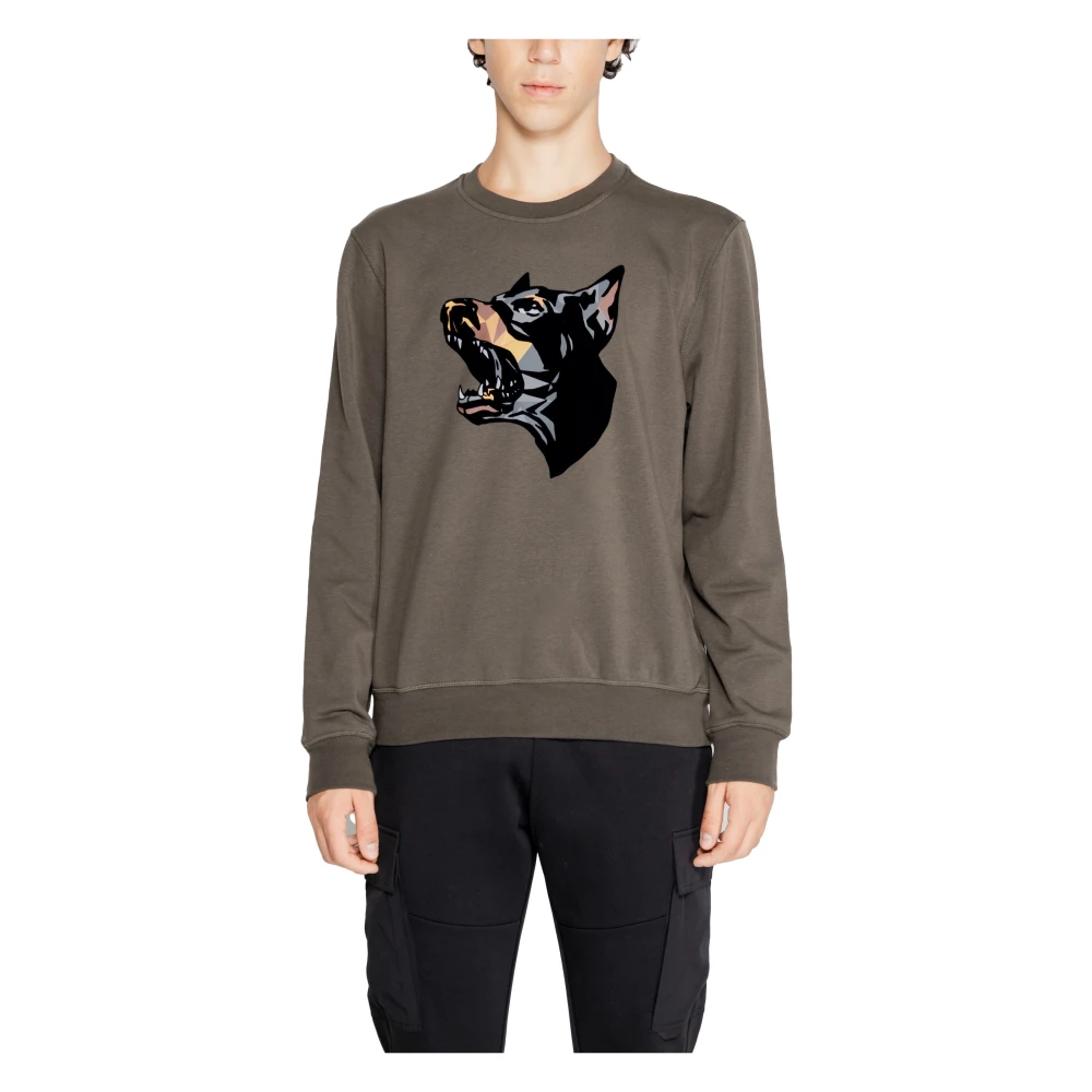 Antony Morato Men's Green Cotton Sweater Autumn/Winter Collection
