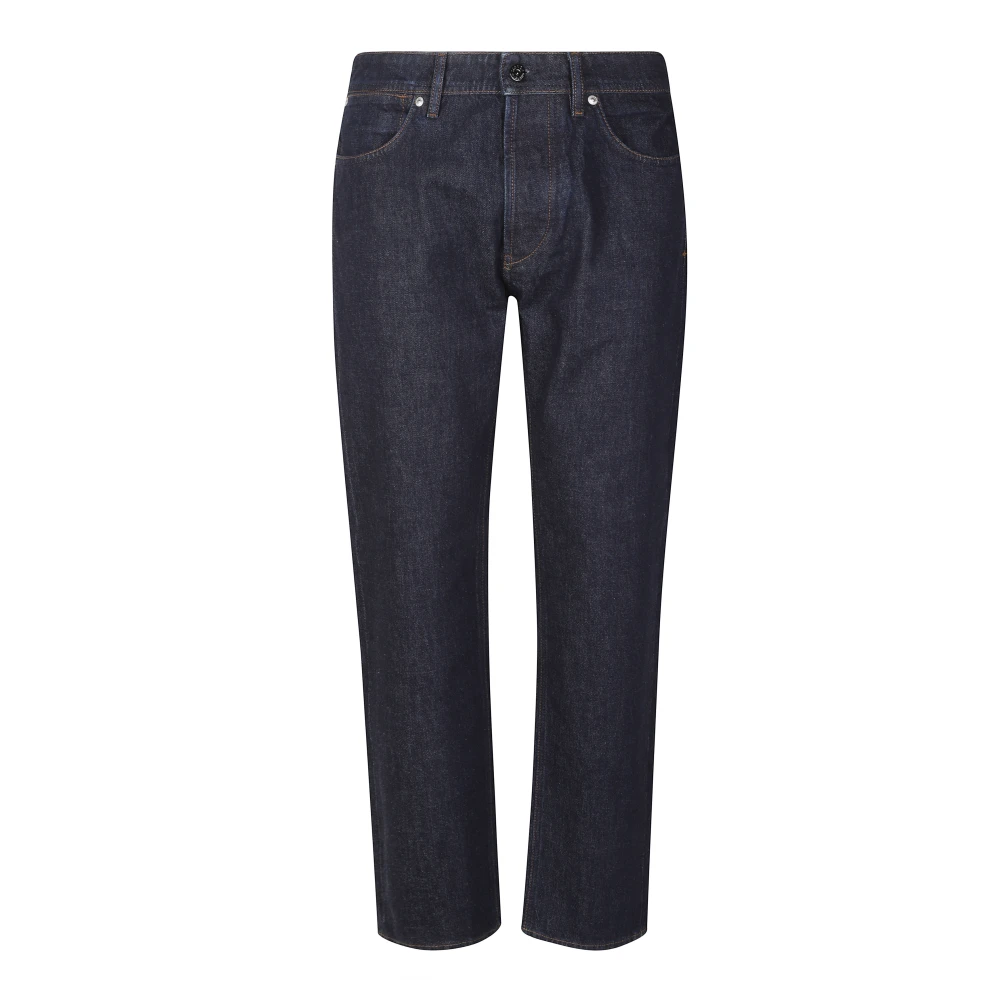 Stone Island Blue Straight Fit Jeans, Male, W32, J100005 Straight Jeans