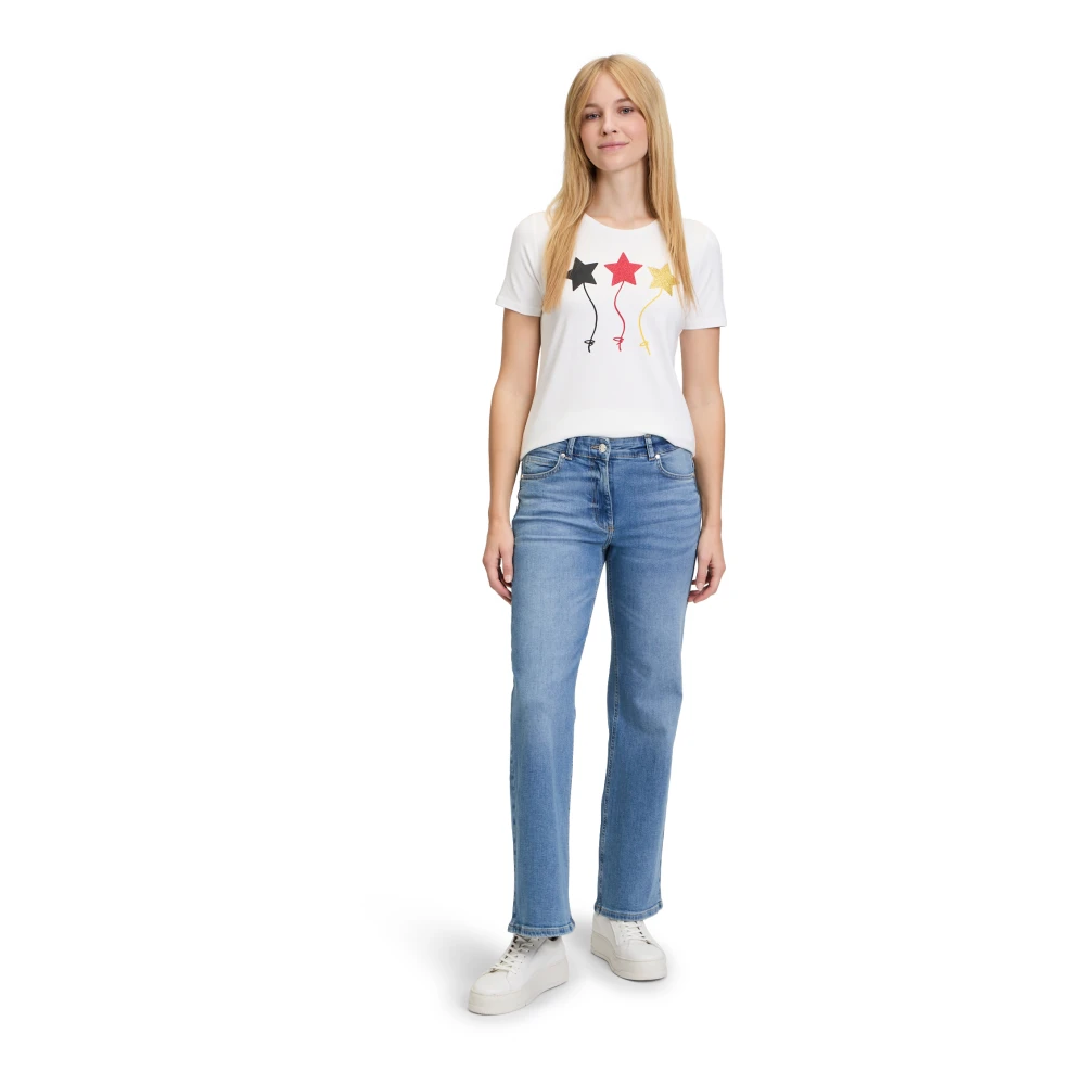 Betty Barclay Sterren Shirt White Dames