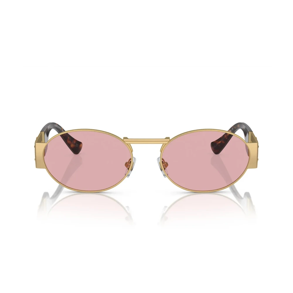Versace Women's Yellow Iconic Sunglasses With Medusa Logo