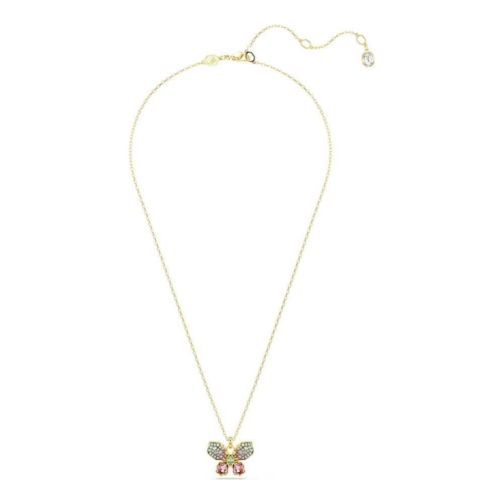 Swarovski Donna Giallo - Ciondolo Unisex Idyllia Farfalla Multicolore 5709950 - Accessories - One Size - Immagine 1