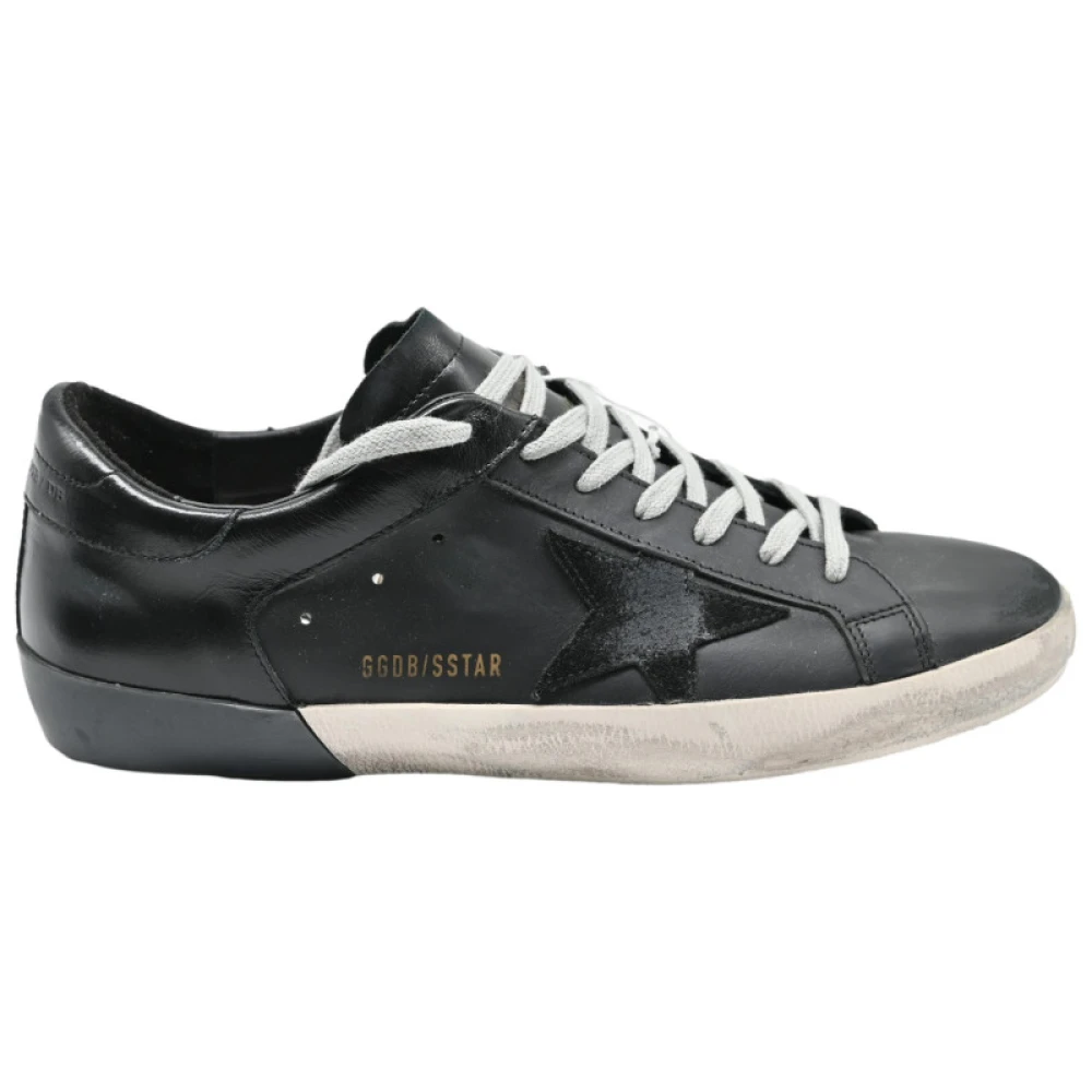 Golden Goose Superstar Black Sneakers Black, Herr