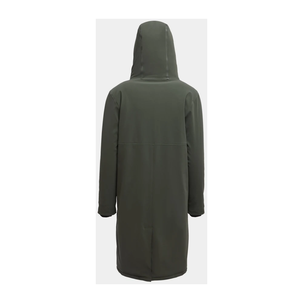 Stutterheim Winter Regenjas Mat Lang Jack Green Dames