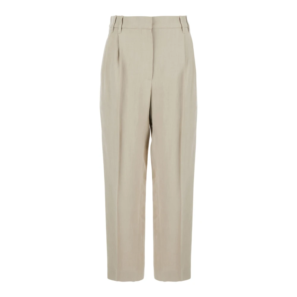 Trousers > Tapered Trousers - - Brunello Cucinelli - Modalova