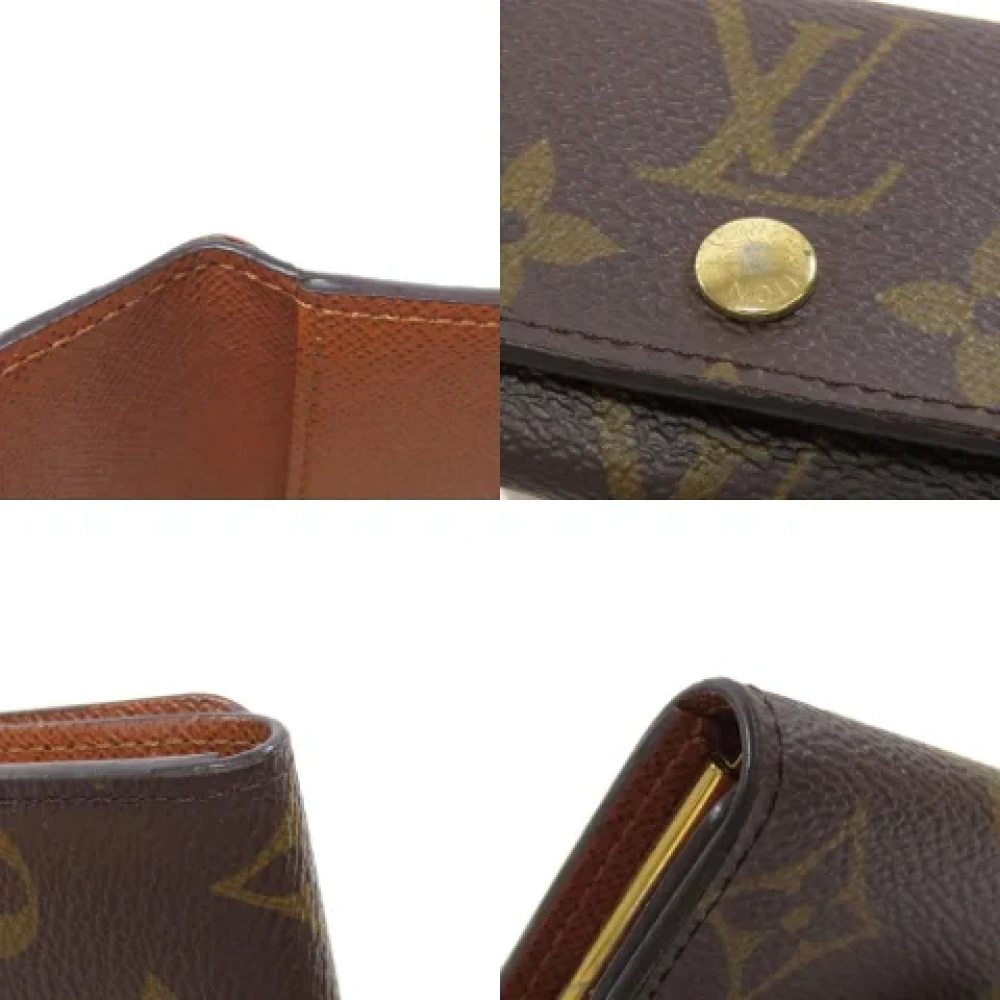 Louis Vuitton Vintage Pre-owned Canvas key-holders Brown Dames