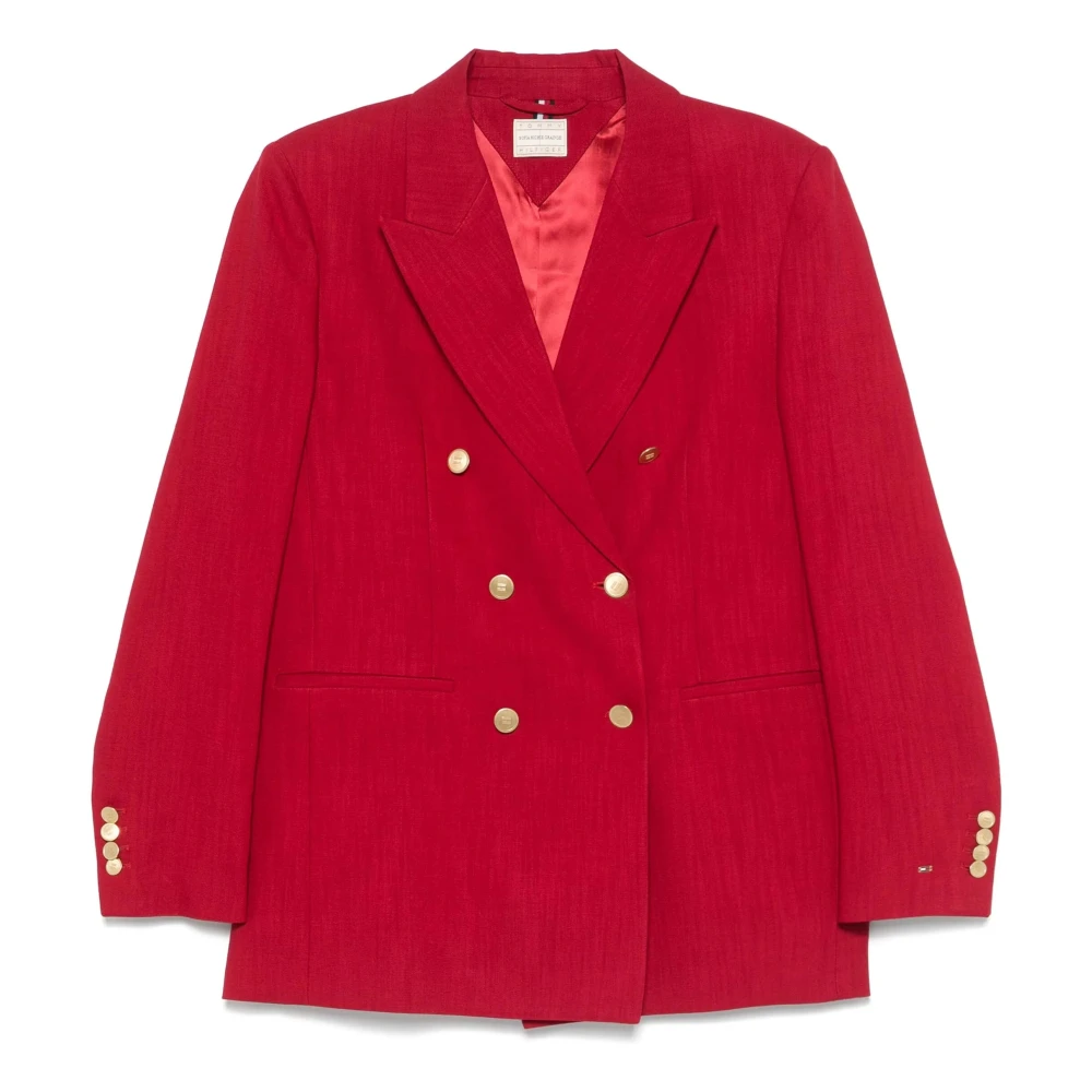 Jackets > Blazers - - Tommy Hilfiger - Modalova