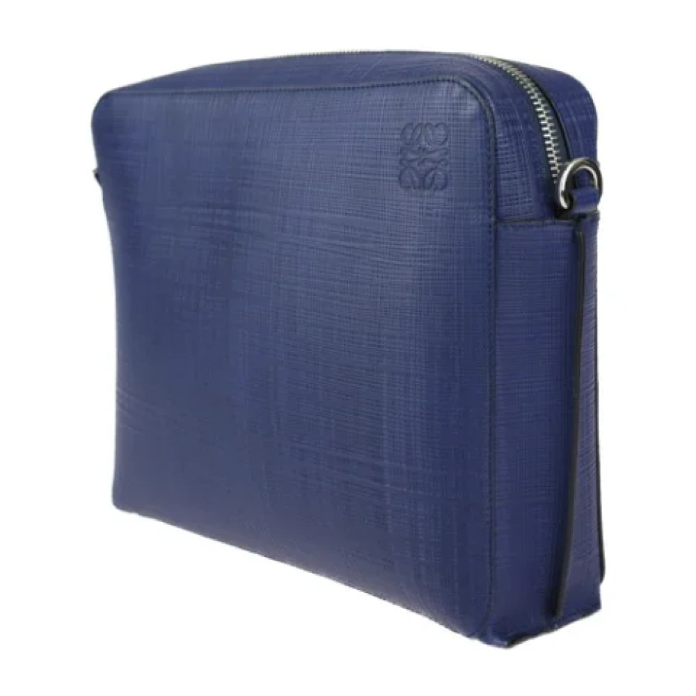 Loewe Pre-owned Leather shoulder-bags Blue Dames