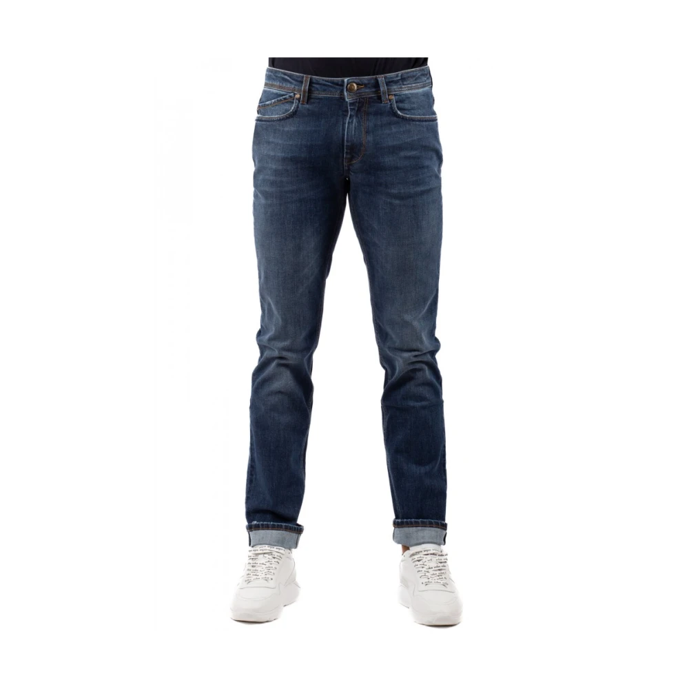 Re-Hash Heren Denim Jeans Blue Heren