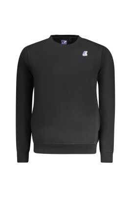 pull-en-coton-noir-manches-longues-col-rond