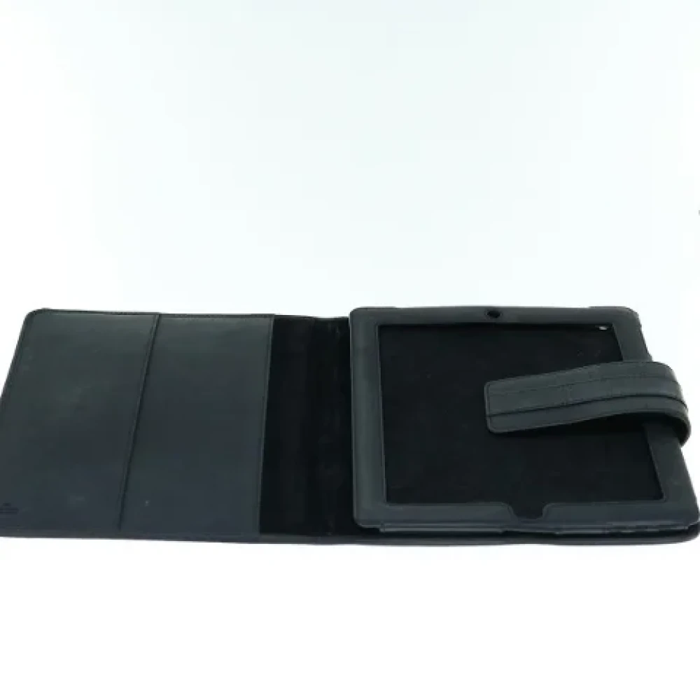 Gucci Vintage Pre-owned Canvas wallets Black Dames