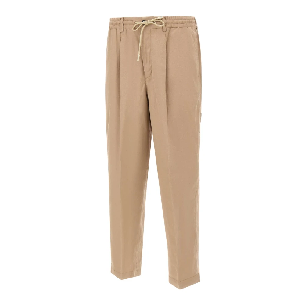 Pt Torino Uomo Beige Pantaloni, L, New,