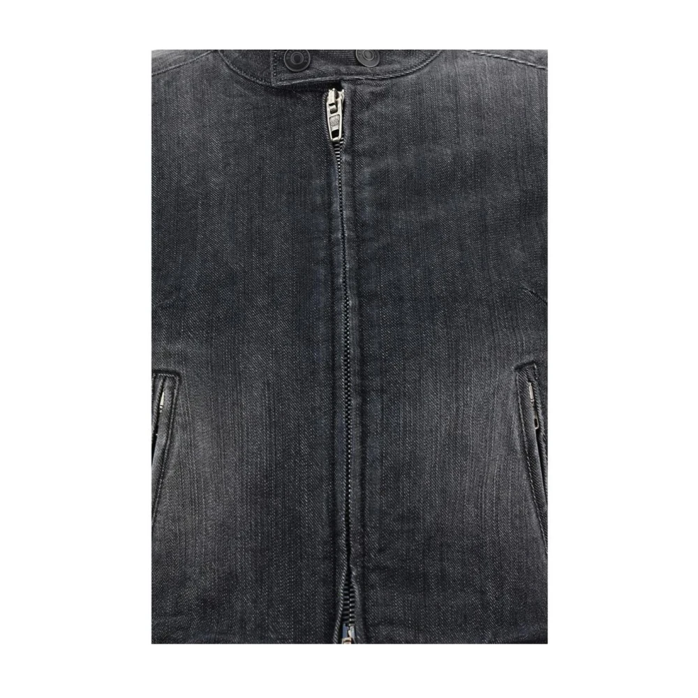 Balenciaga Gewatteerde Denim Racer Jack Black Dames