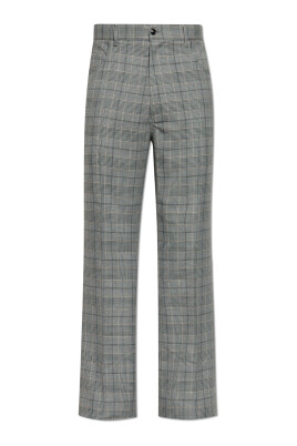 plaid-patterned-trousers