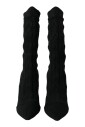 talons-aiguilles-noirs-mi-mollet-bottes