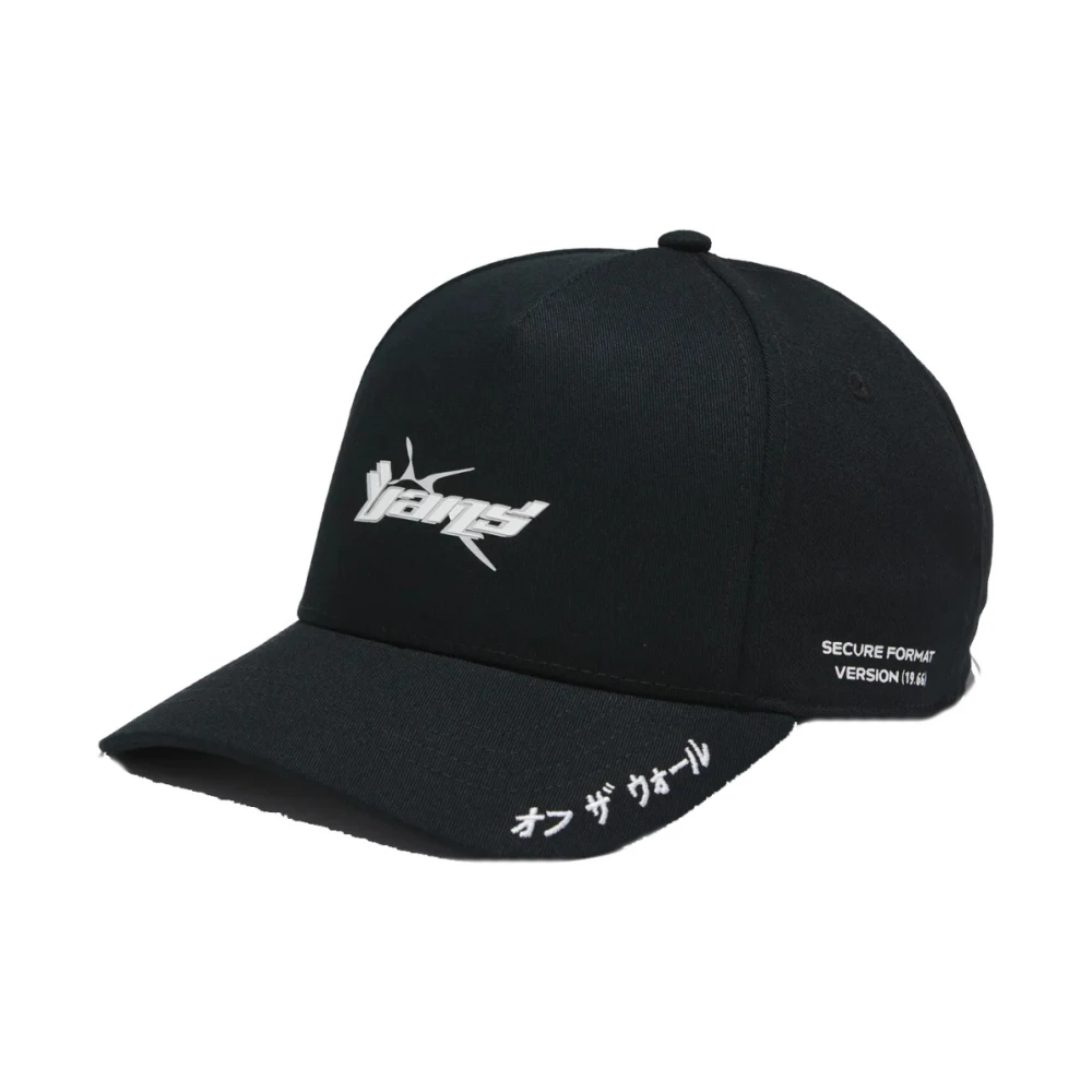Vans Verstelbare Strapback Pet met Uniek Ontwerp Black Heren