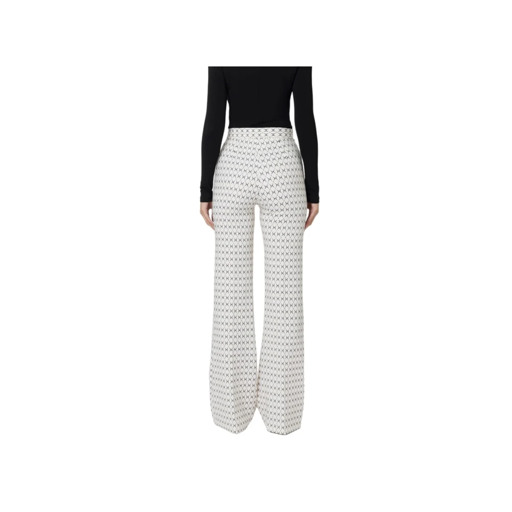 Elisabetta Franchi Stijlvolle Broek voor Vrouwen White Dames