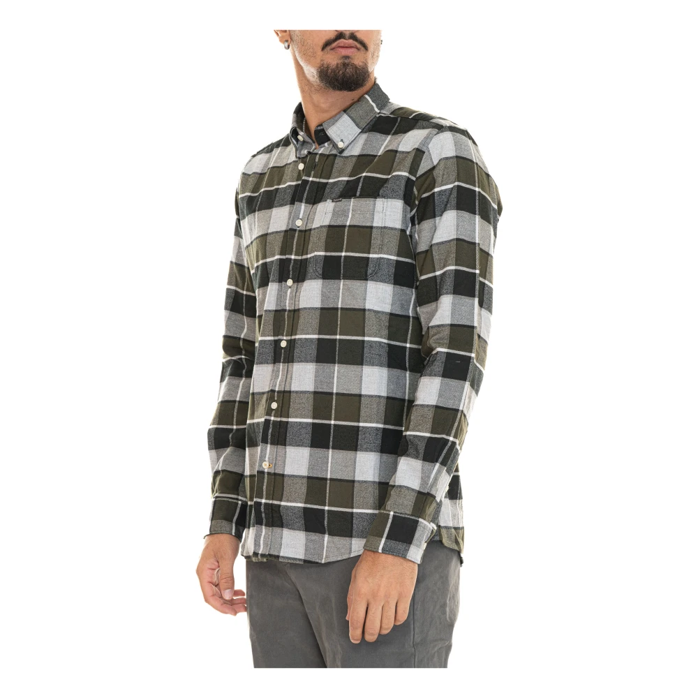 Barbour Geruite Button-Down Casual Overhemd Multicolor Heren
