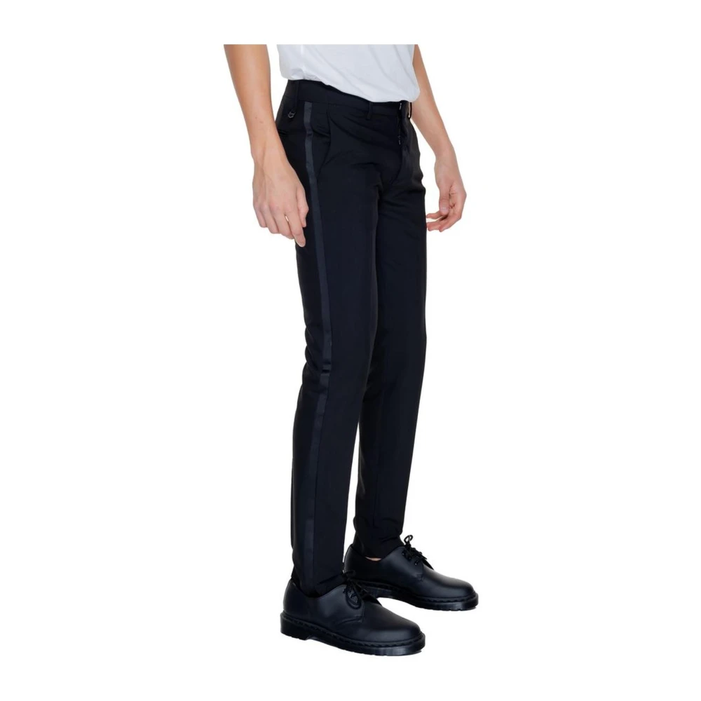 Antony Morato Lente Zomer Pakbroek Polyester Mix Black Heren
