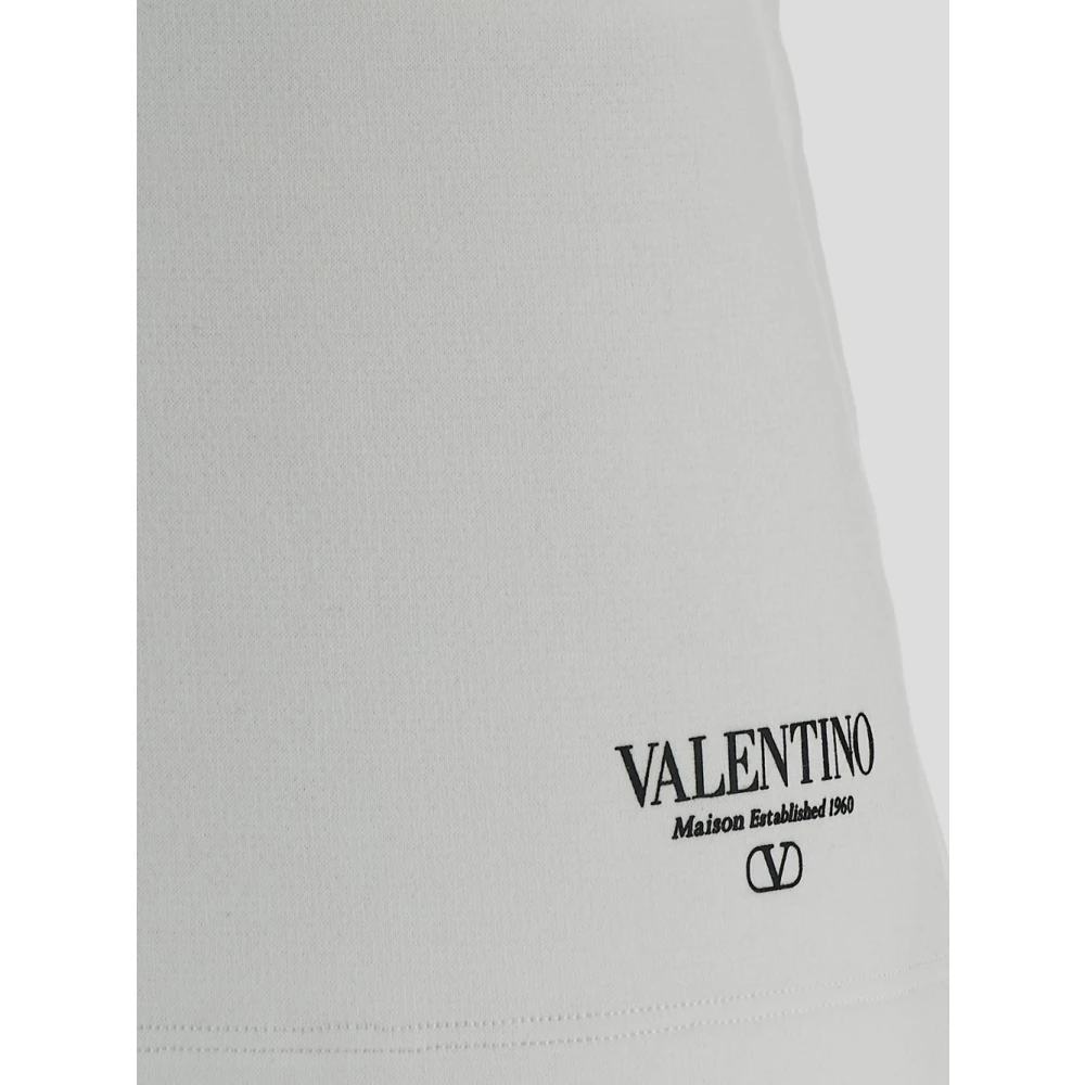 Valentino Stijlvolle Casual Shorts voor Mannen White Heren