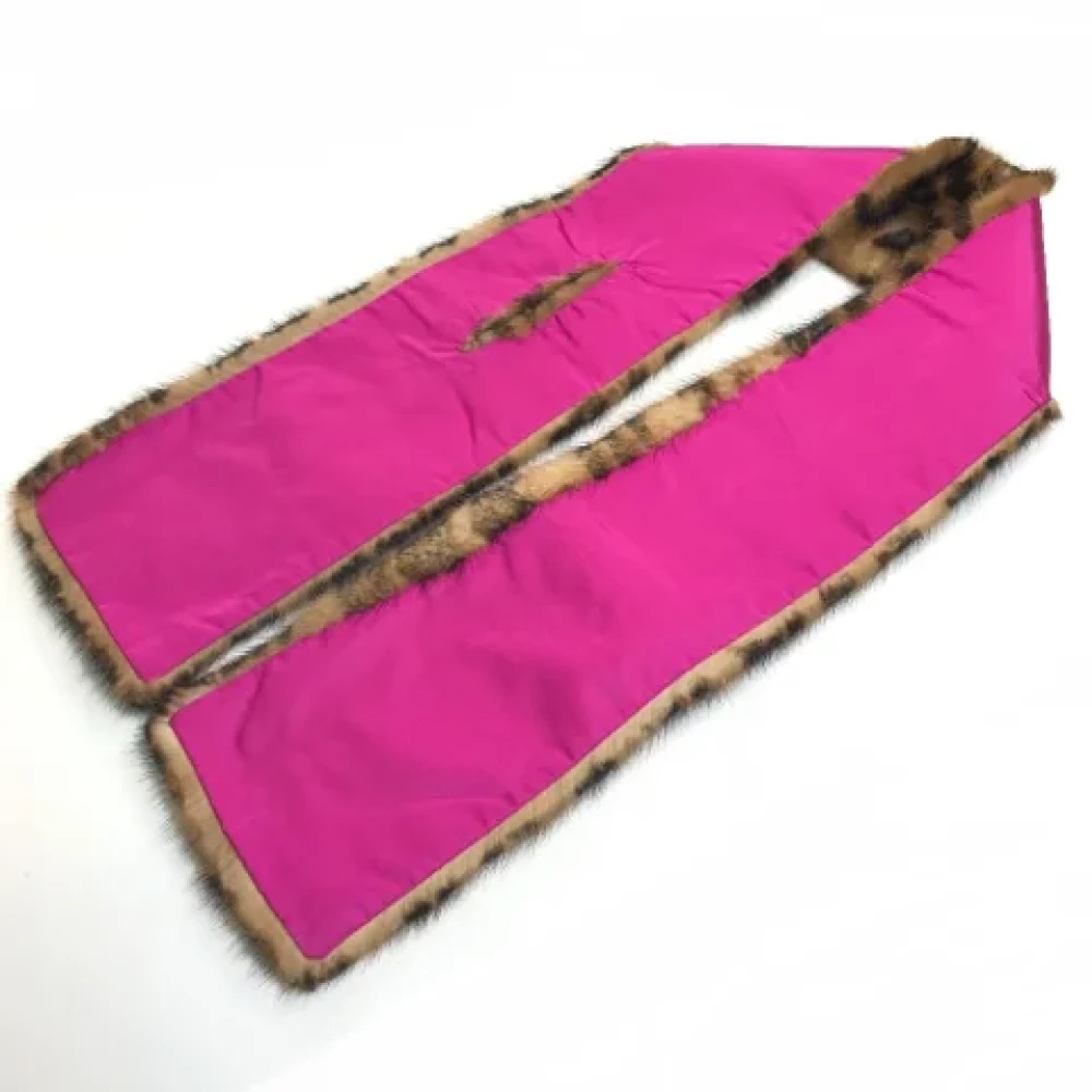 Louis Vuitton Vintage Pre-owned Fabric scarves Brown Dames