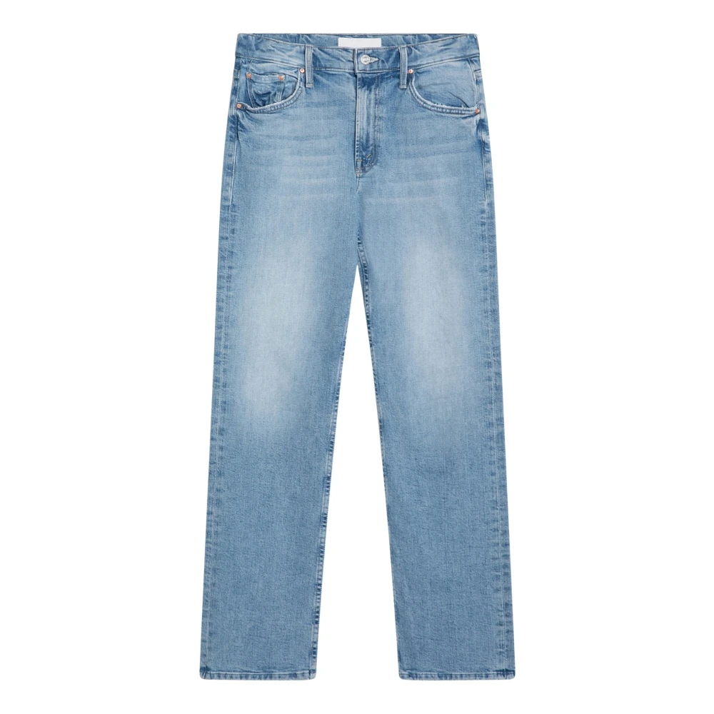 Mother Reguliere Jeans Smarty Pants Skimp Blue Dames